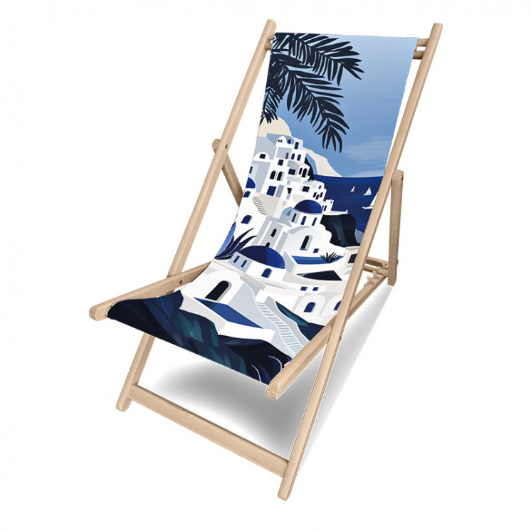 Transat bois pliable PODEVACHE collection 2025, 19 motifs