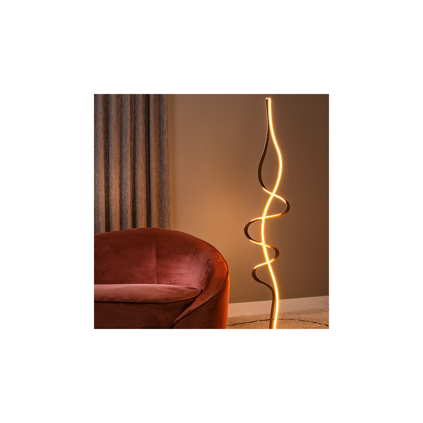 Lampadaire de salon design LAMBADA