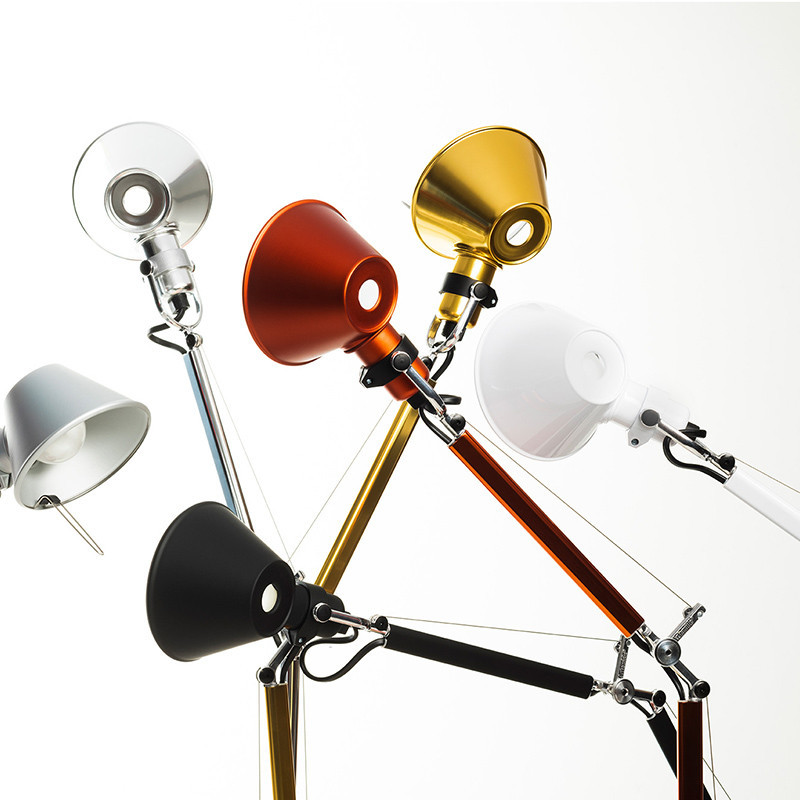 Lampe de bureau design TOLOMEO MICRO TABLE avec base, 6 coloris Artemide