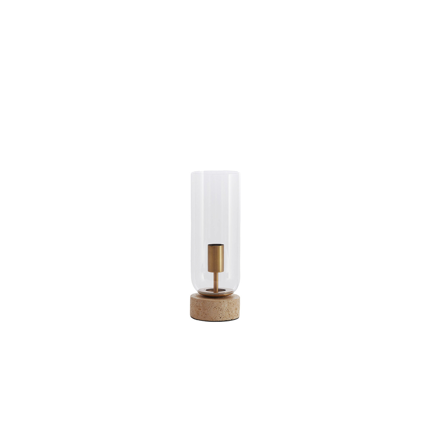 Lampe travertin RYLANO, 2 tailles