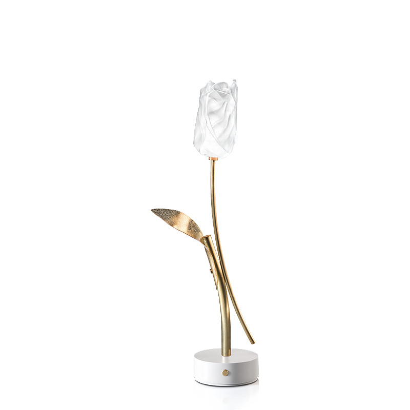 Lampe de table sans  fil rechargeable TULIP, 2 coloris Slamp