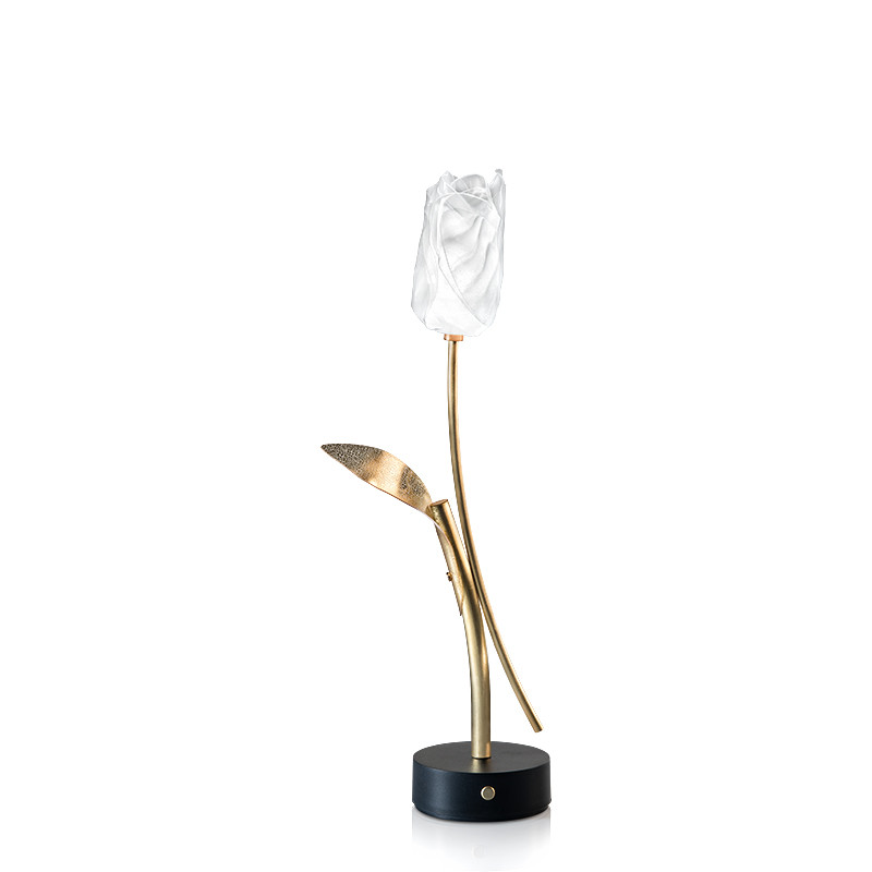 Lampe de table sans  fil rechargeable TULIP, 2 coloris Slamp