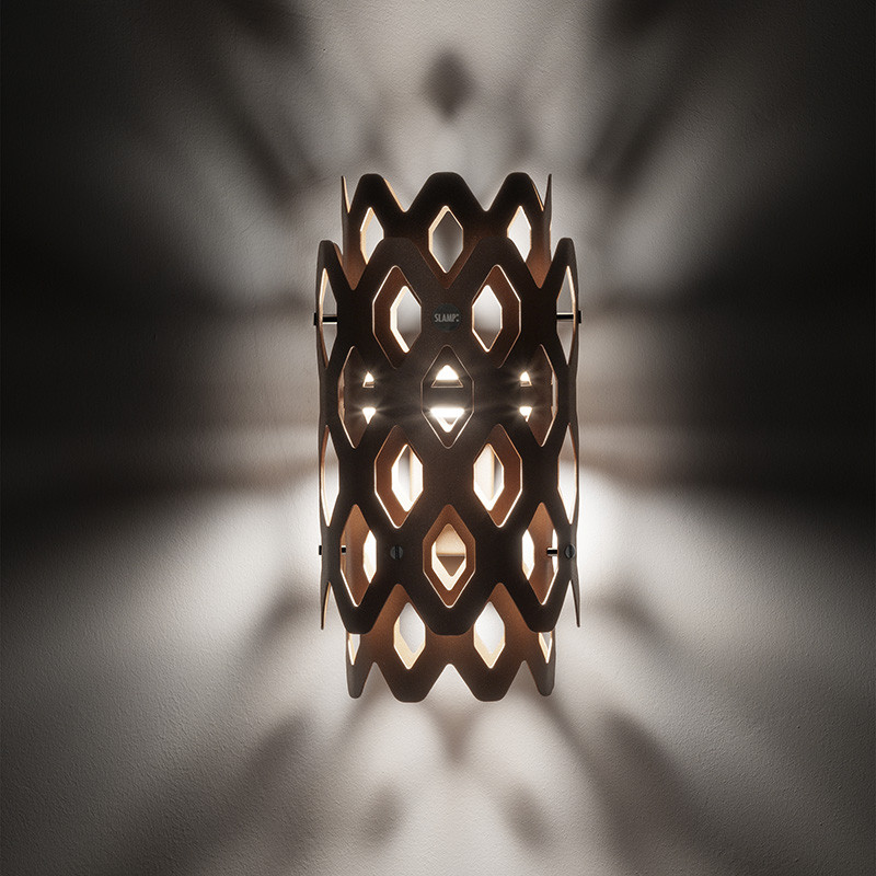 Applique murale extérieure originale CHARLOTTE, 3 coloris Slamp