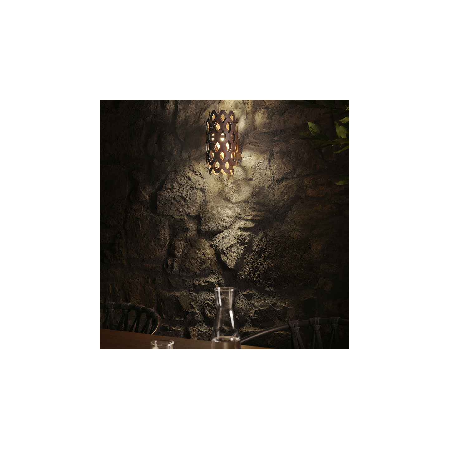 Applique murale extérieure originale CHARLOTTE, 3 coloris Slamp