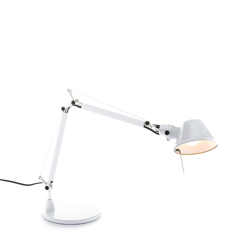 Lampe de bureau design TOLOMEO MICRO TABLE avec base, 6 coloris Artemide