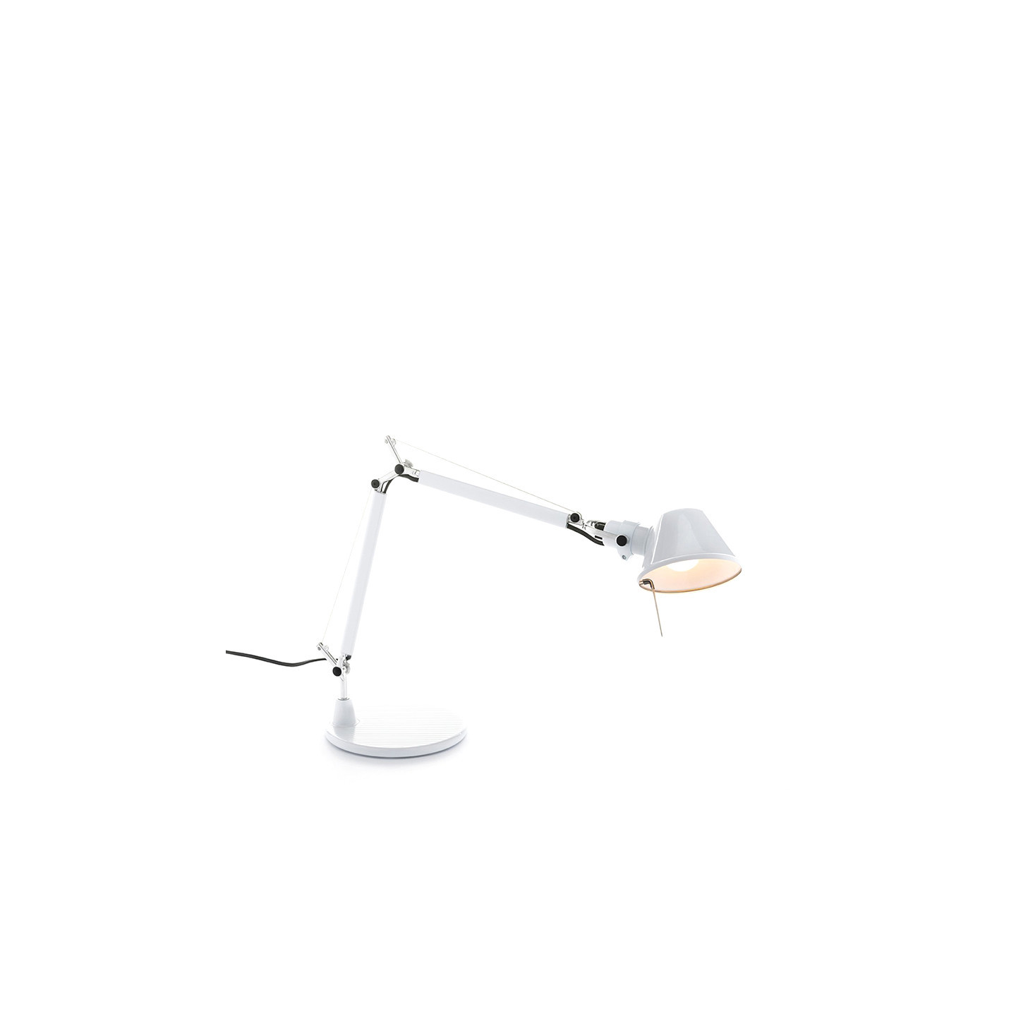 Lampe de bureau design TOLOMEO MICRO TABLE avec base, 6 coloris Artemide