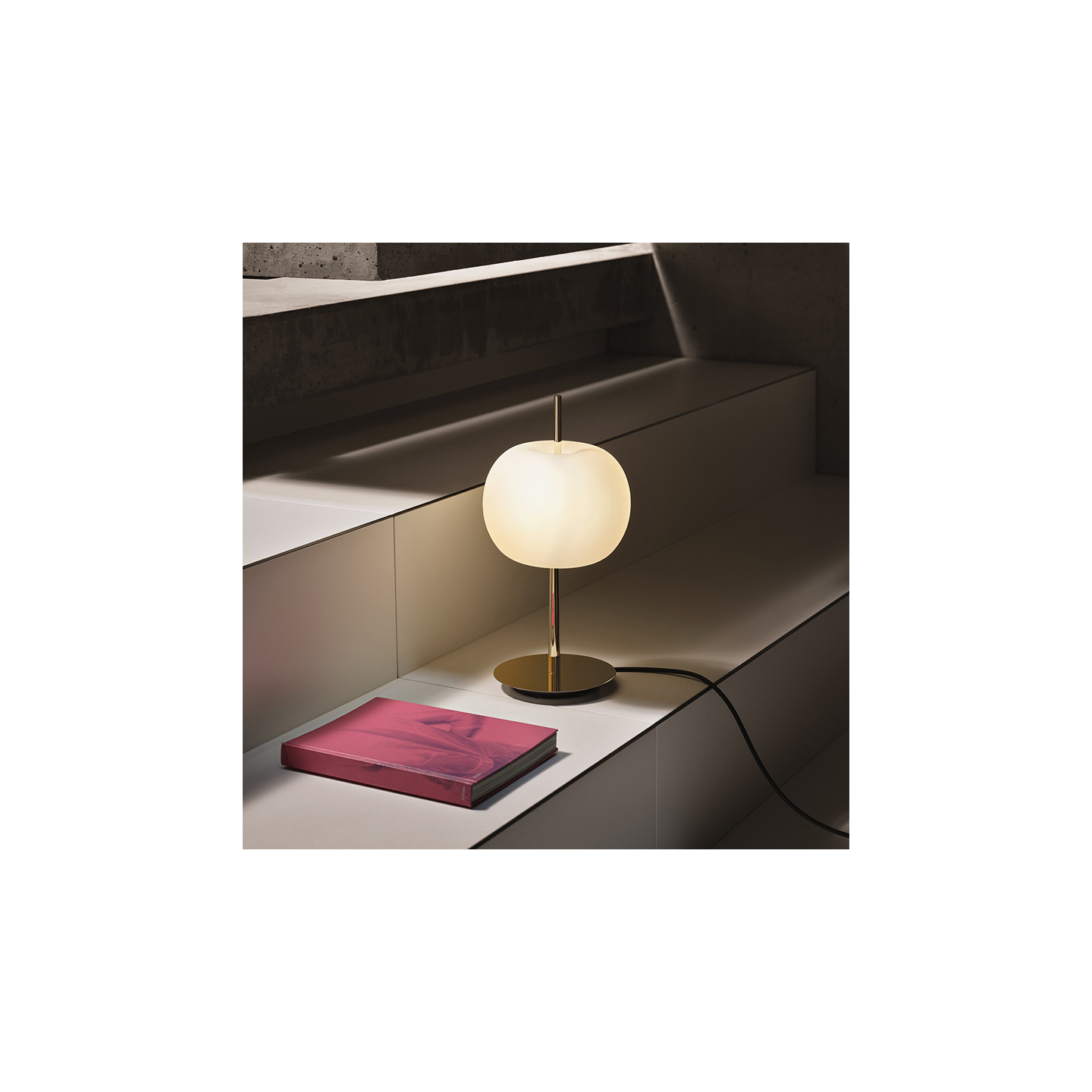 Lampe design italien KUSHI 10TH, 3 coloris Kdln