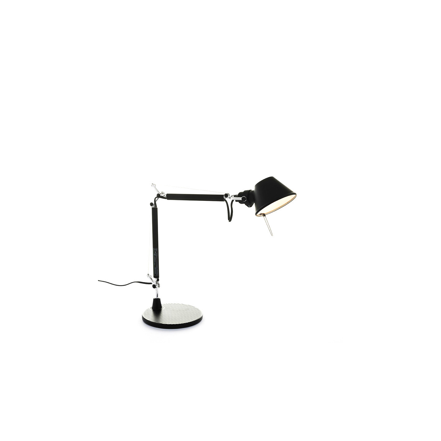 Lampe de bureau design TOLOMEO MICRO TABLE avec base, 6 coloris Artemide