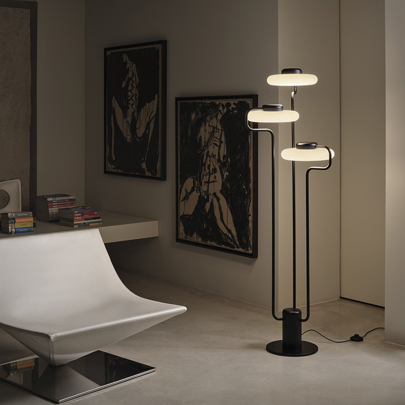 Lampadaire sur pied moderne TRATTO FLOOR, 2 coloris Kdln