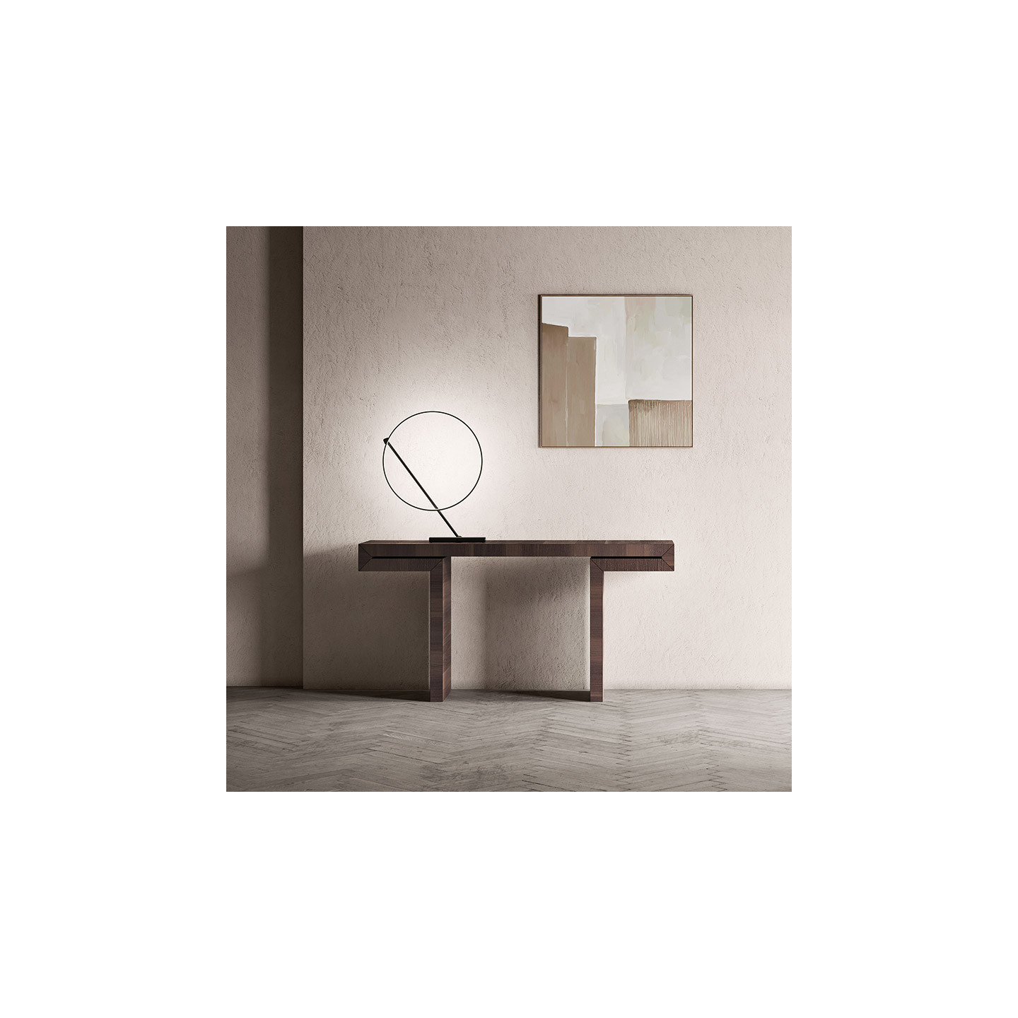 Lampe led circulaire POISE Kdln