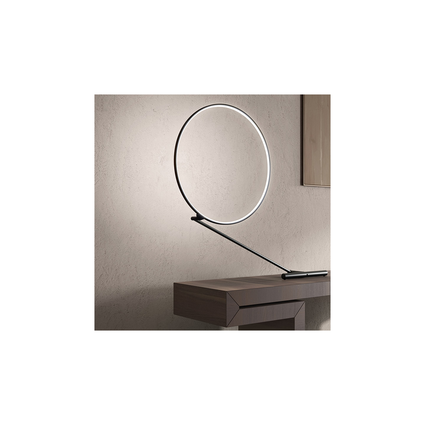 Lampe led circulaire POISE Kdln