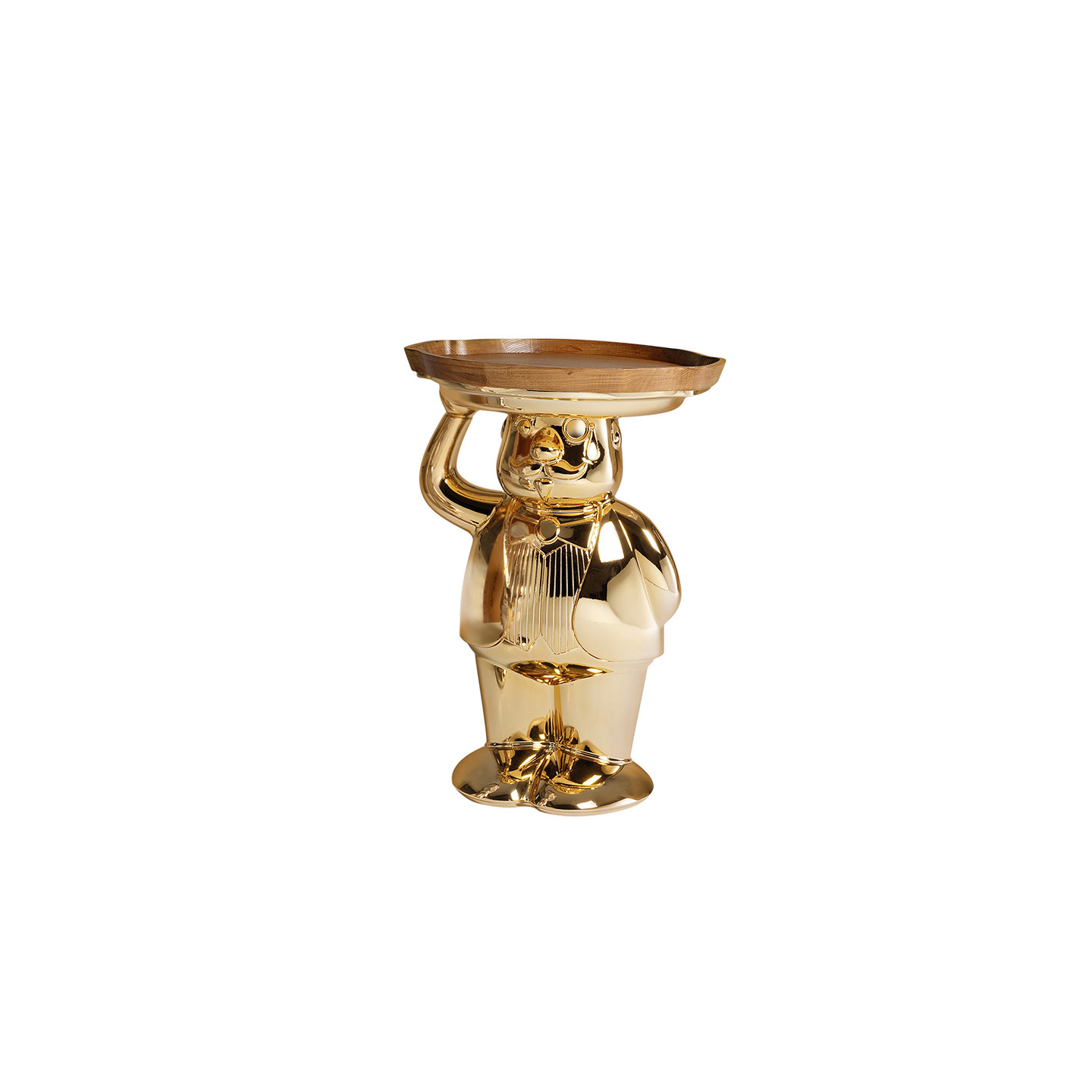 Table d'appoint originale AMBROGIO, chrome ou doré Slide