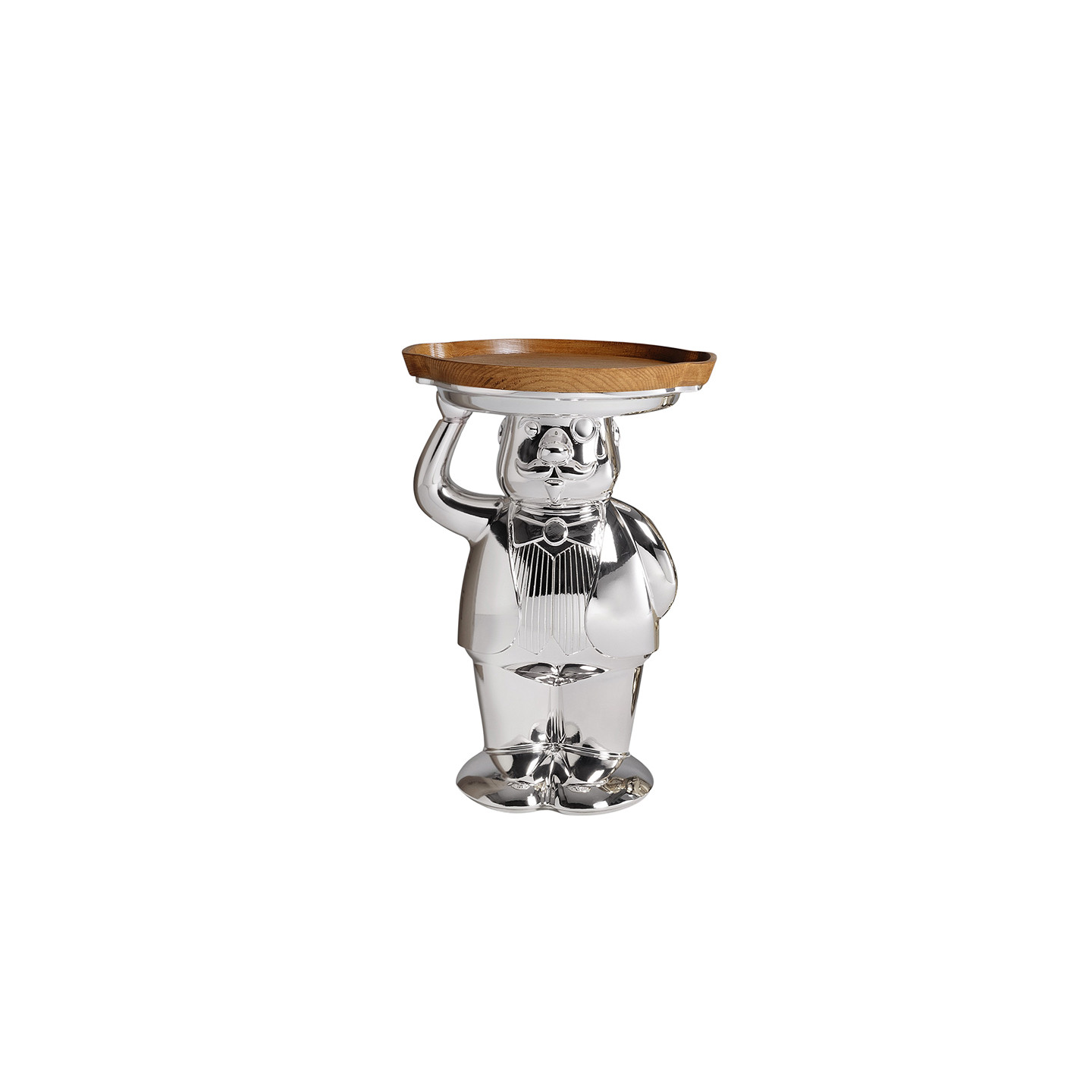 Table d'appoint originale AMBROGIO, chrome ou doré Slide
