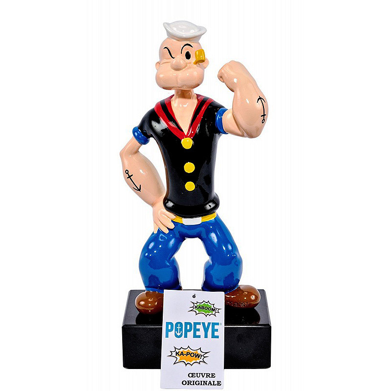 Sculpture jardin originale Popeye