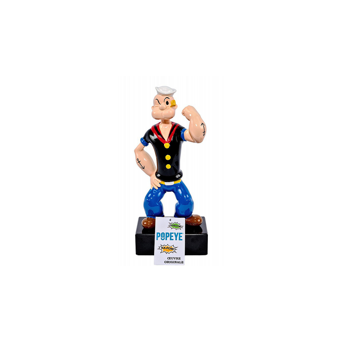 Sculpture jardin originale Popeye