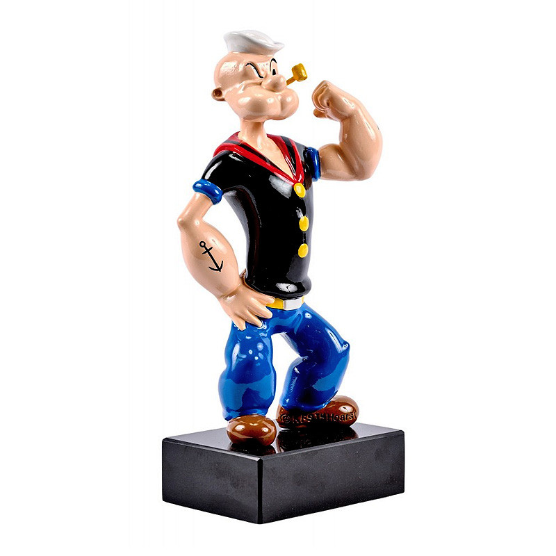 Sculpture jardin originale Popeye