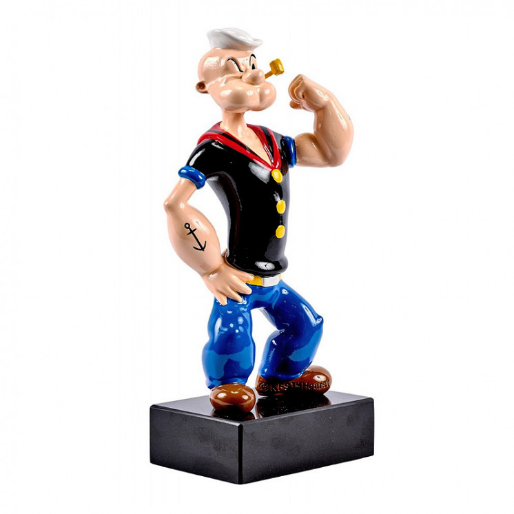 Sculpture jardin originale Popeye