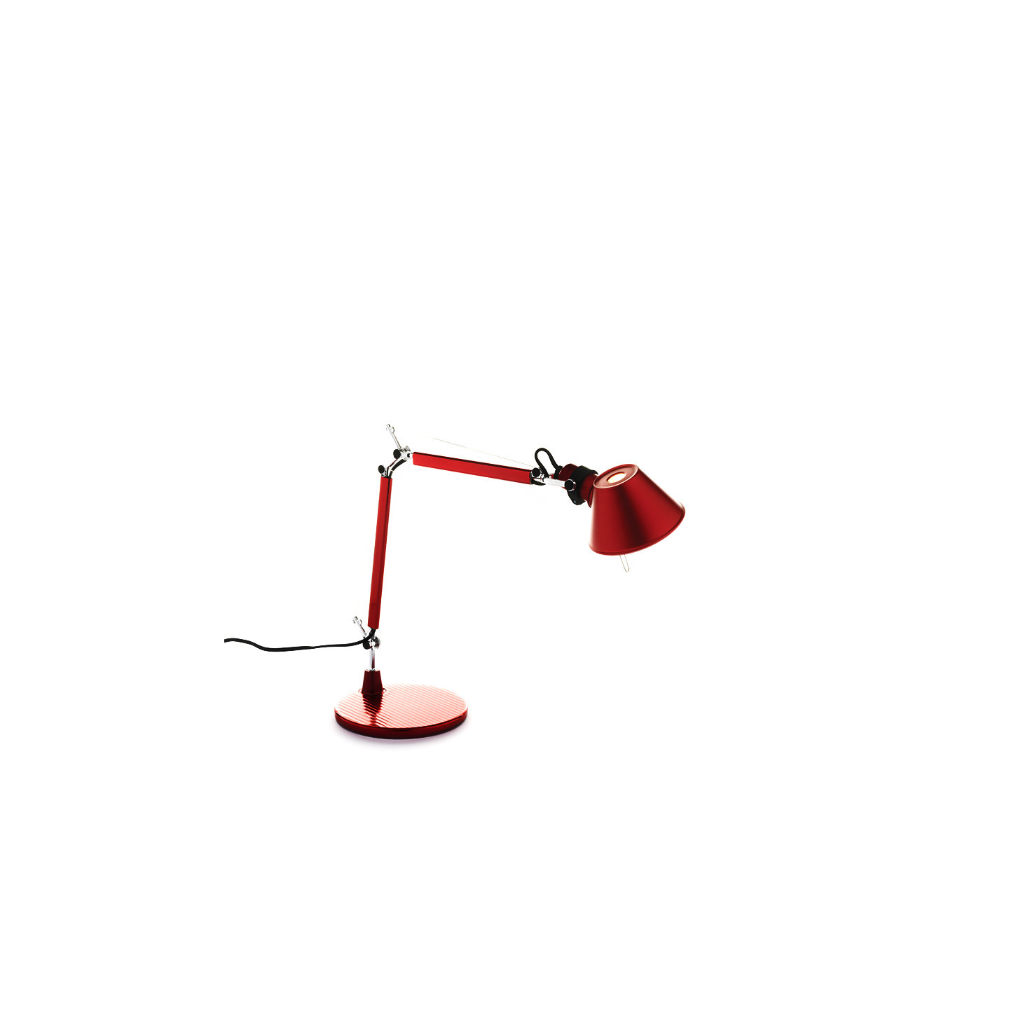 Lampe de bureau design TOLOMEO MICRO TABLE avec base, 6 coloris Artemide