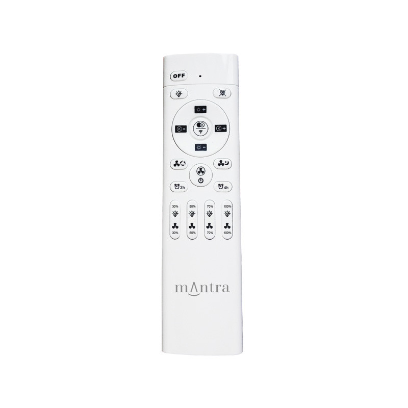 Ventilateur plafond silencieux avec télécommande NEPAL MINI, 3 coloris Mantra Iluminacion