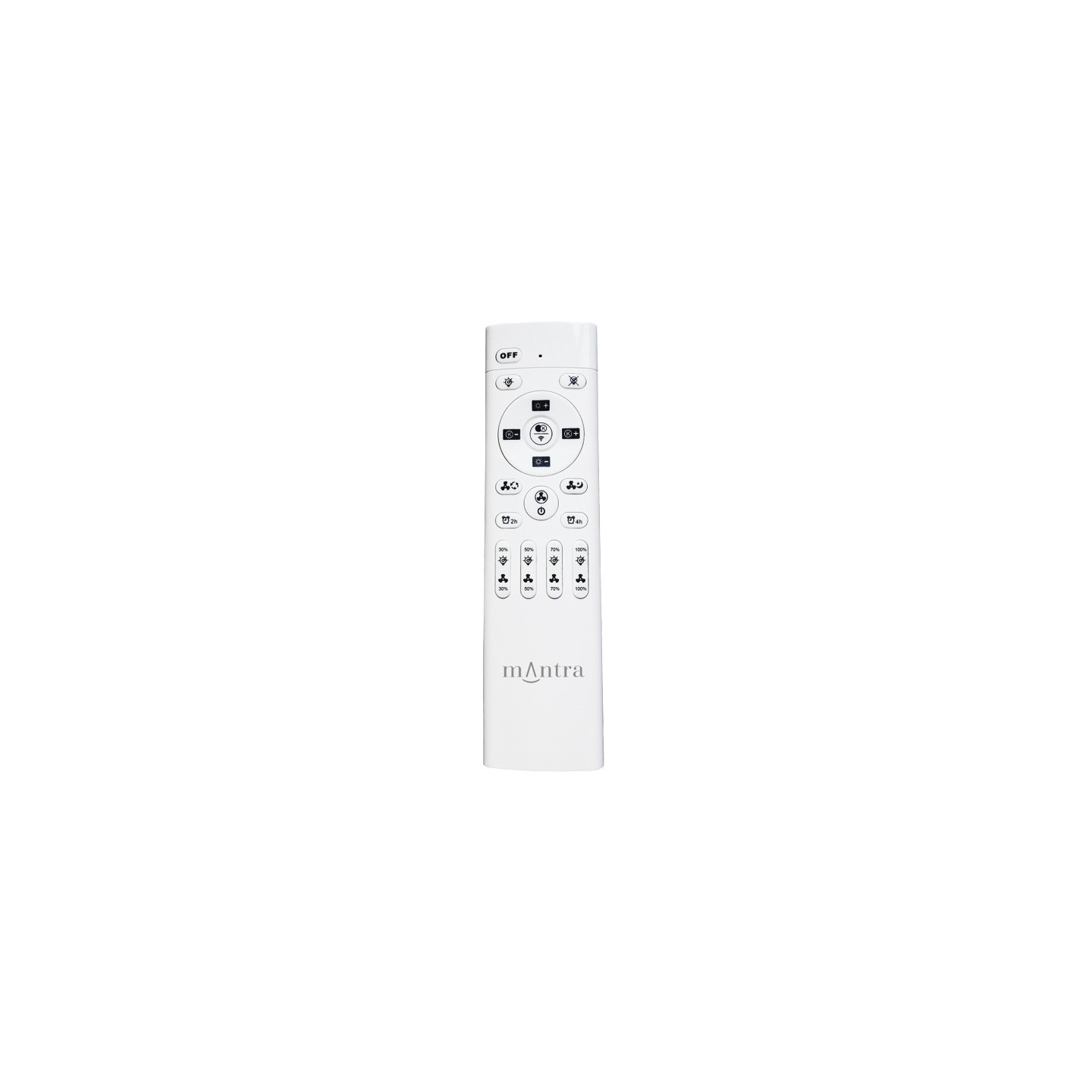Ventilateur plafond silencieux avec télécommande NEPAL MINI, 3 coloris Mantra Iluminacion