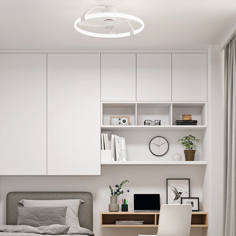 Ventilateur plafond silencieux avec télécommande NEPAL MINI, 3 coloris Mantra Iluminacion