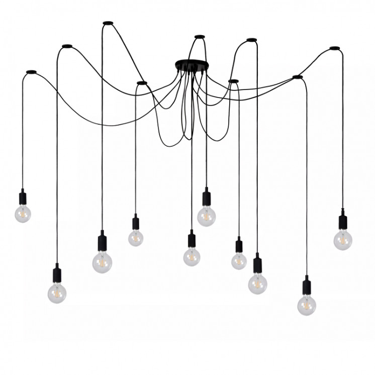 Suspension luminaire araignée FIX, 5 ou 10 lampes