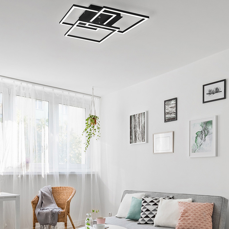 Plafonnier luminaire led MOBILE, 4 coloris