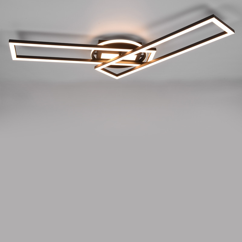 Plafonnier luminaire led TWISTER, 3 coloris