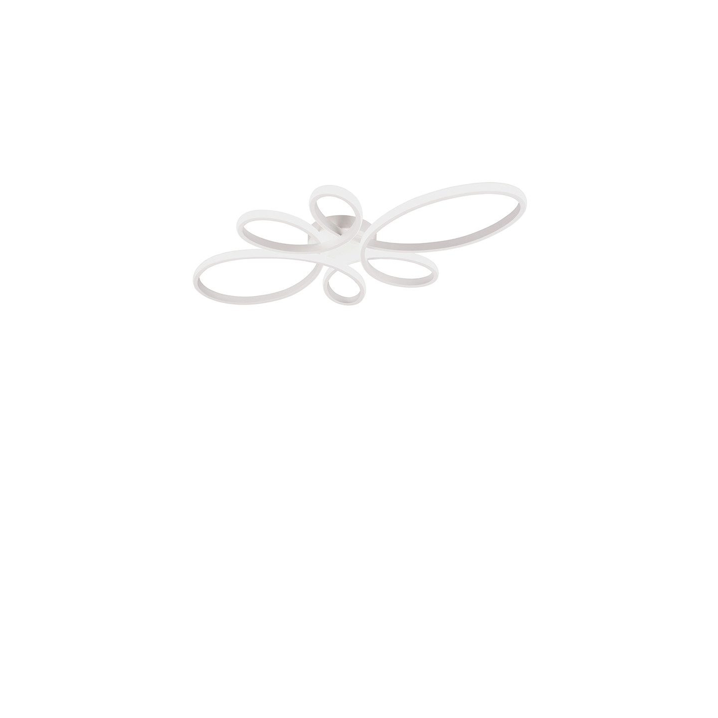 Plafonnier luminaires led FLY, noir ou blanc