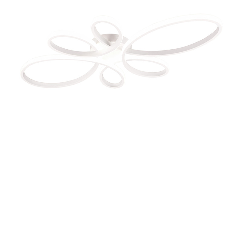 Plafonnier luminaires led FLY, noir ou blanc