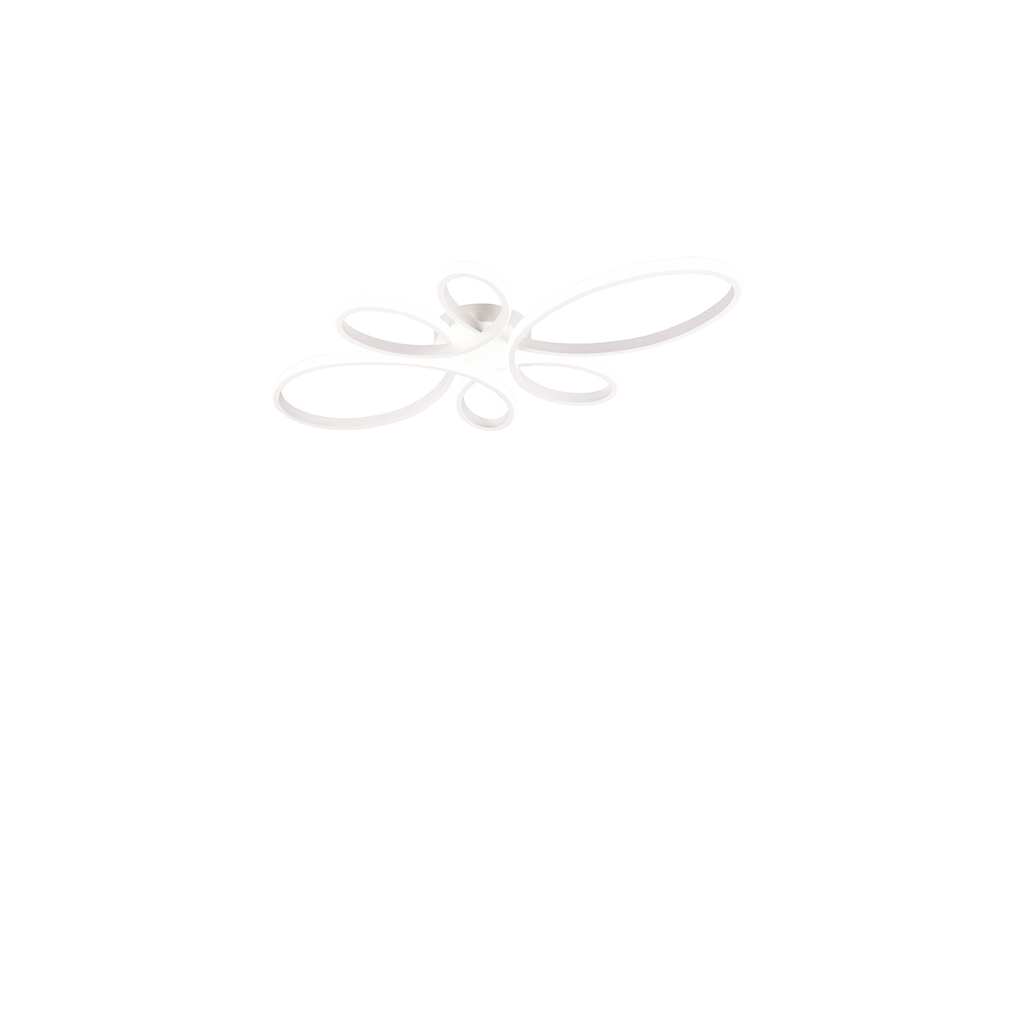 Plafonnier luminaires led FLY, noir ou blanc
