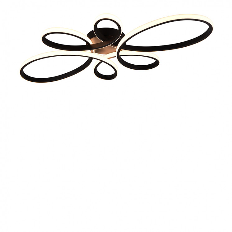 Plafonnier luminaires led FLY, noir ou blanc