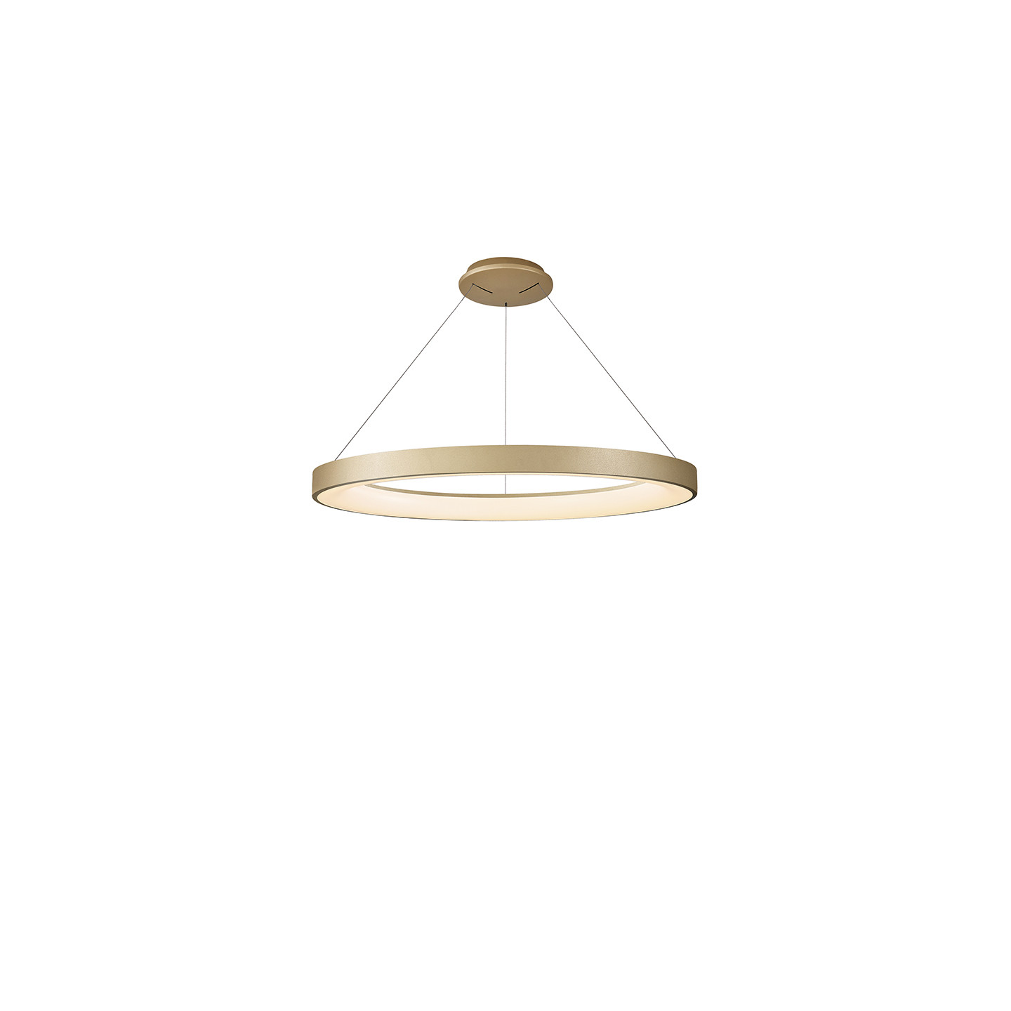 Luminaire circulaire suspendu NISEKO 2 OR, 4 tailles Mantra Iluminacion