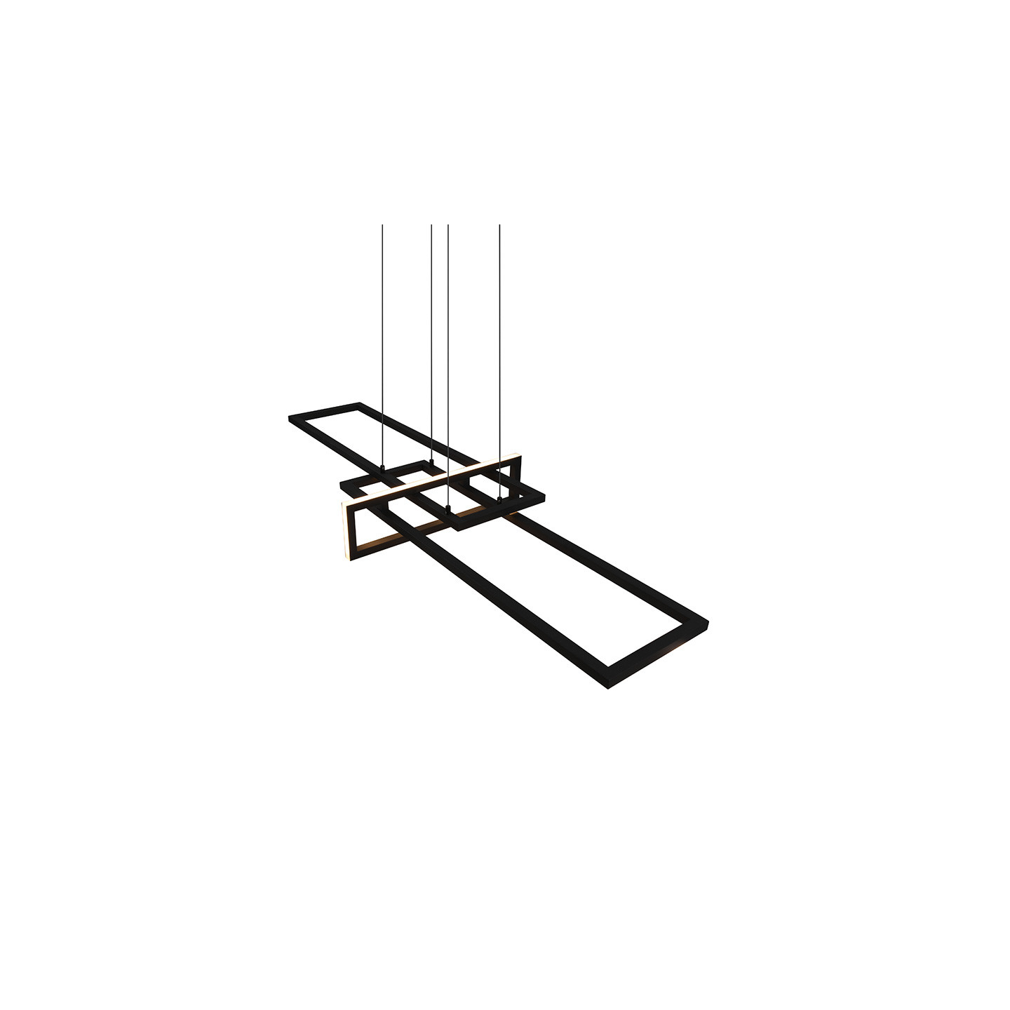 Suspension led design SALINAS, 4 coloris