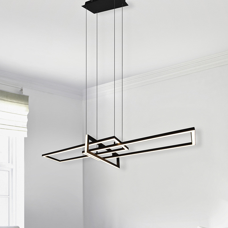 Suspension led design SALINAS, 4 coloris