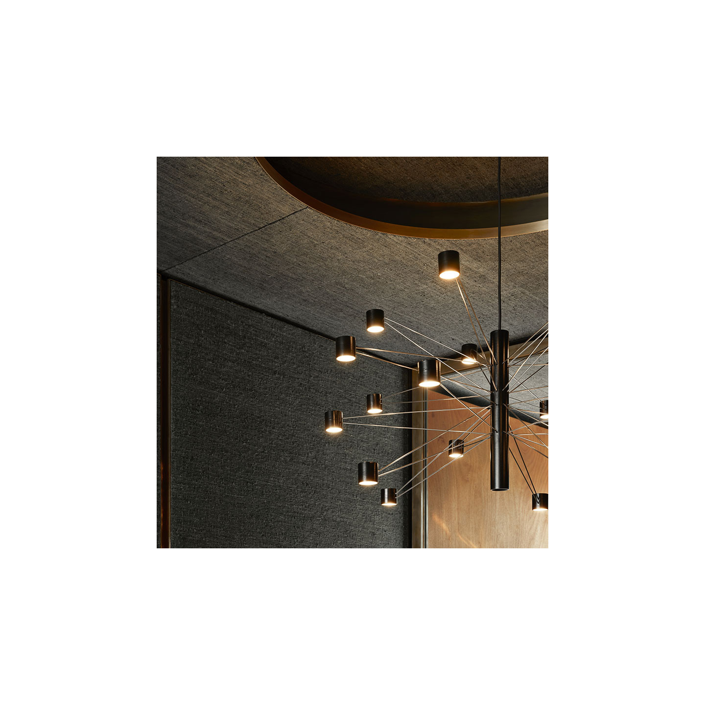 Suspension salle à manger design POLAR, 3 diamètres KDLN