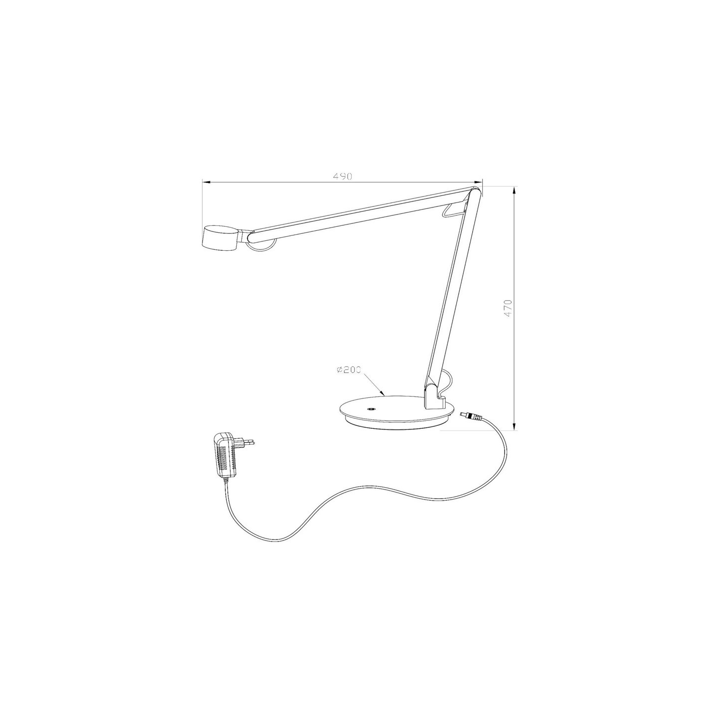 Lampe design bureau OGDEN, 3 coloris