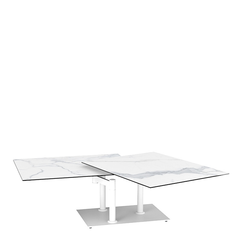 Table basse pivotante OPERA BLANCHE Akante