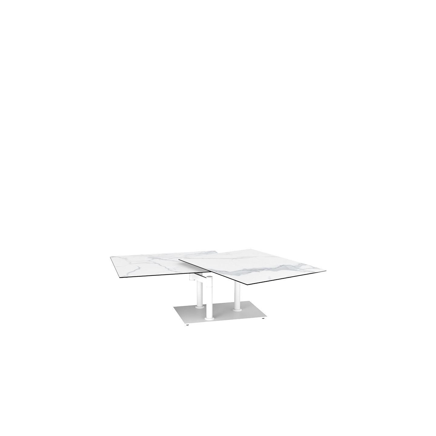 Table basse pivotante OPERA BLANCHE Akante