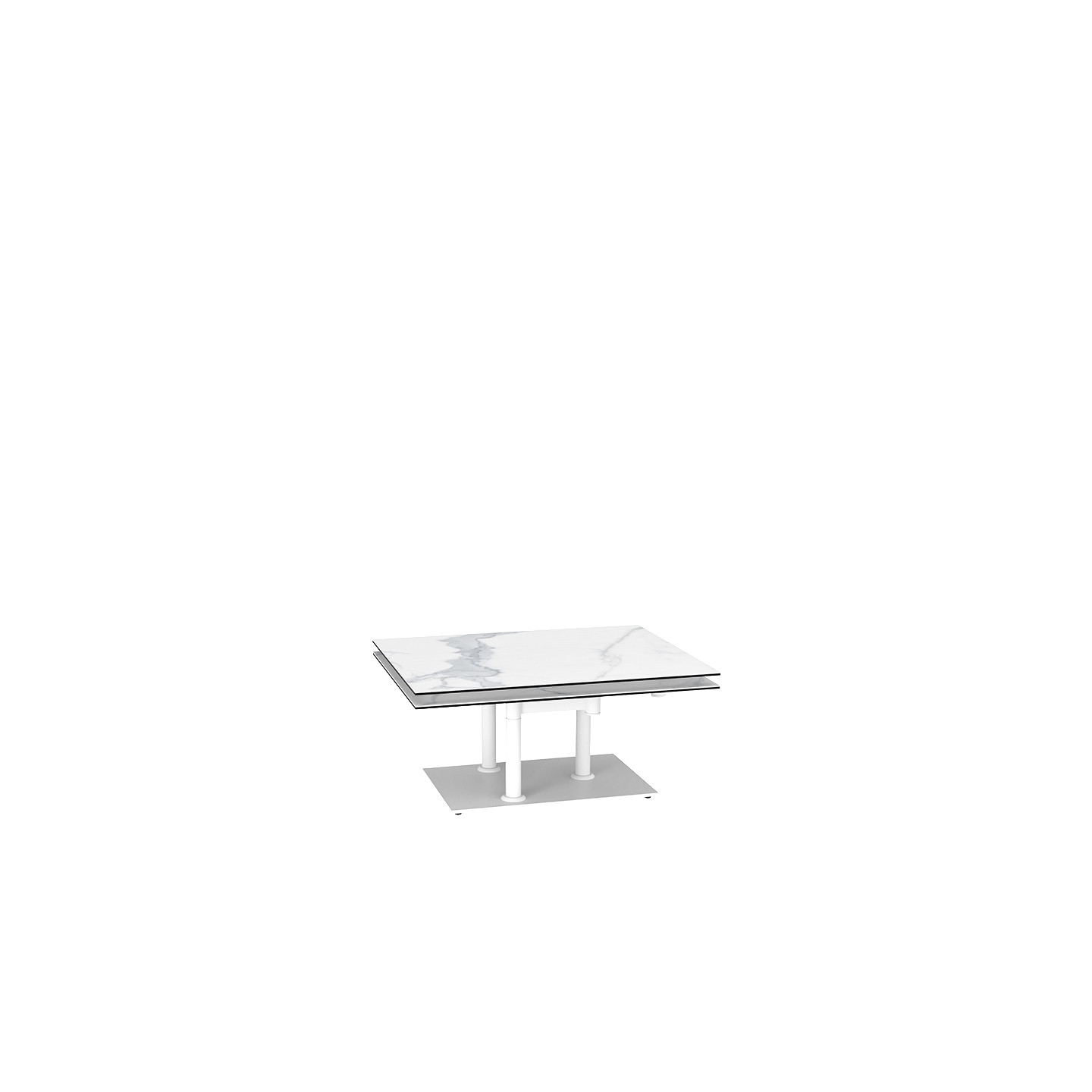Table basse pivotante OPERA BLANCHE Akante