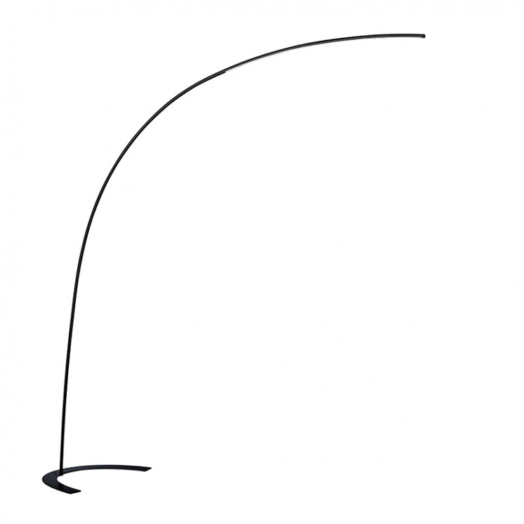 Lampadaire arc design SHANGHAI, noir ou blanc