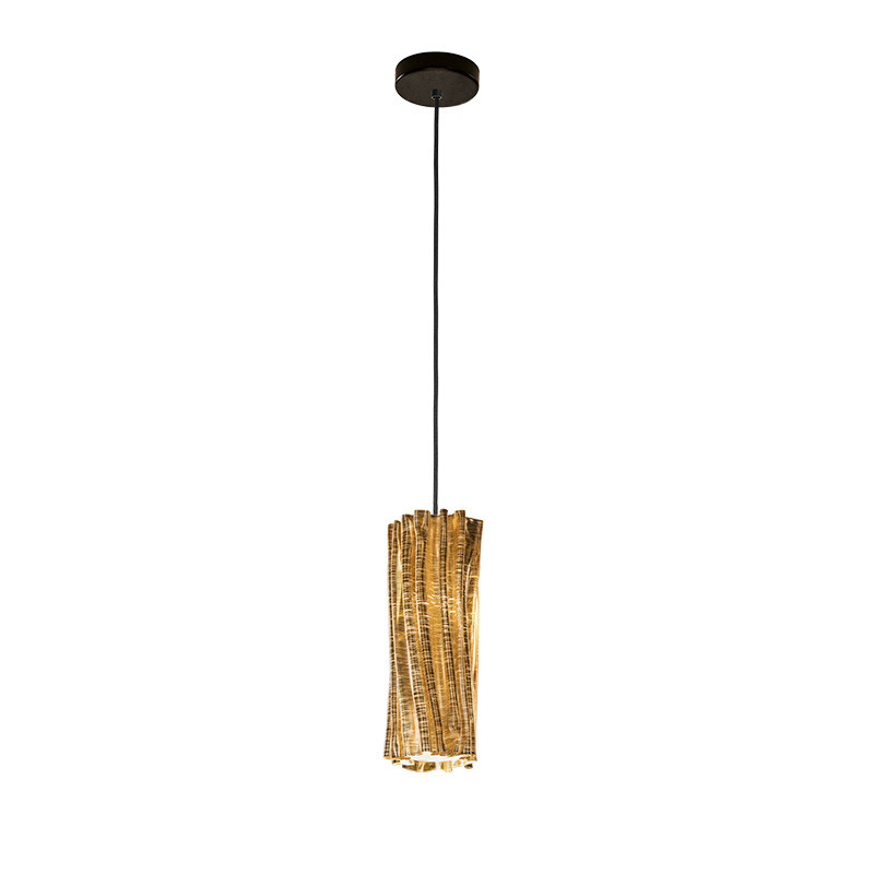 Suspension petite ACCORDEON VERTICAL, or ou argent Slamp