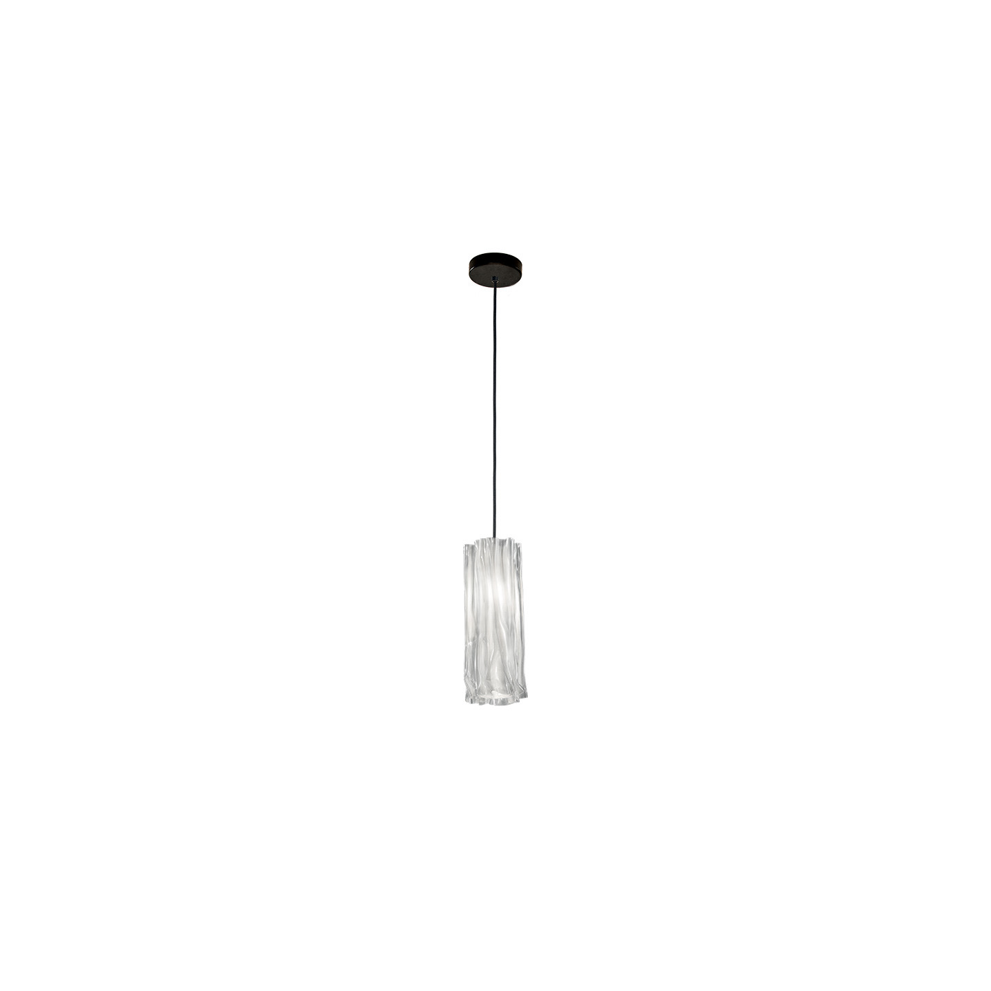 Suspension petite ACCORDEON VERTICAL, or ou argent Slamp