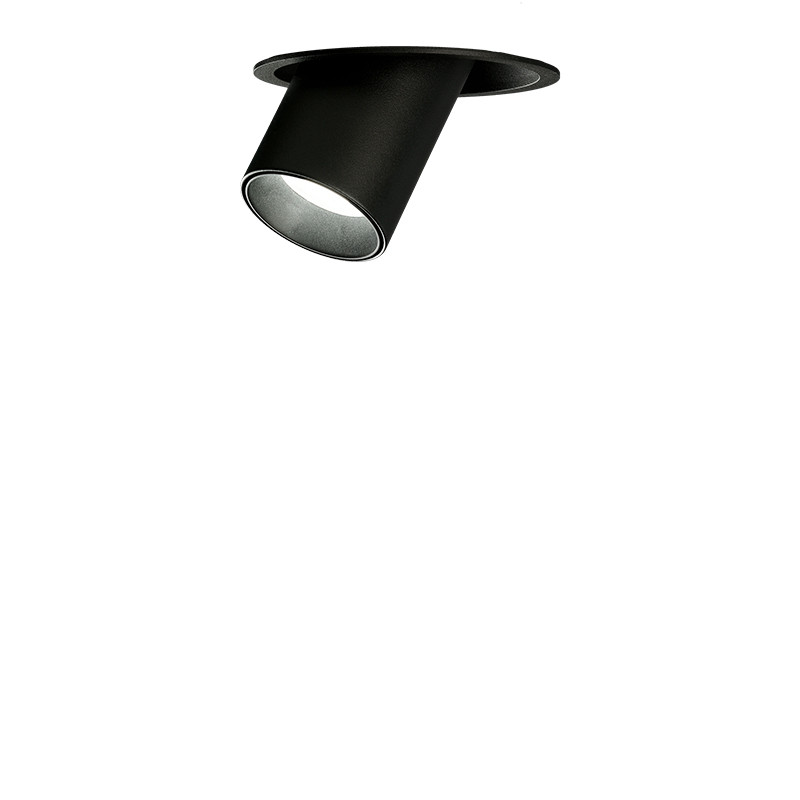 Spot encastrable orientable GINA, noir ou blanc