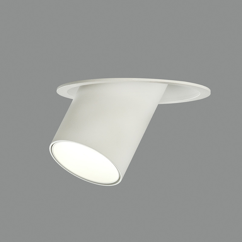 Spot encastrable orientable GINA, noir ou blanc