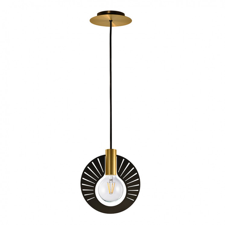 Suspension en laiton HALO 225 LAITON SATINÉ, 10 finitions de plaques CVL Manufacture
