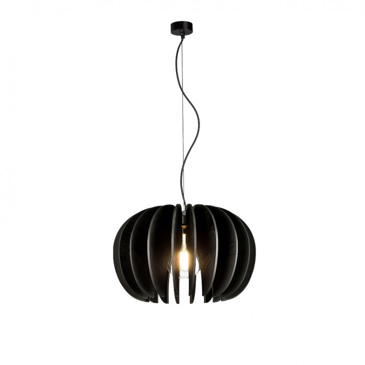 Suspension noire design ROSA DEL DESIERTO, 3 tailles