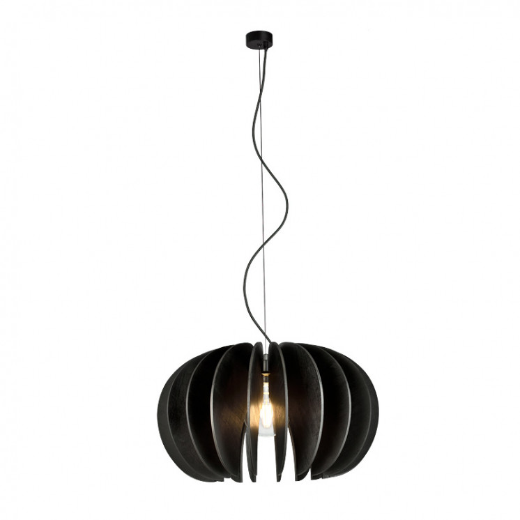 Suspension noire design ROSA DEL DESIERTO, 3 tailles