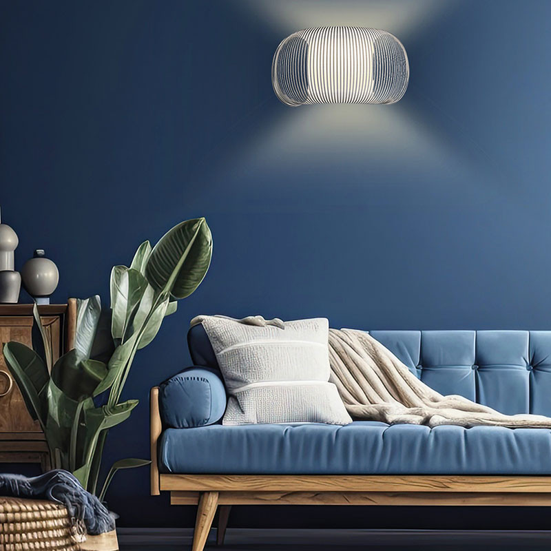 Applique murale tissu MIRTA, 2 coloris