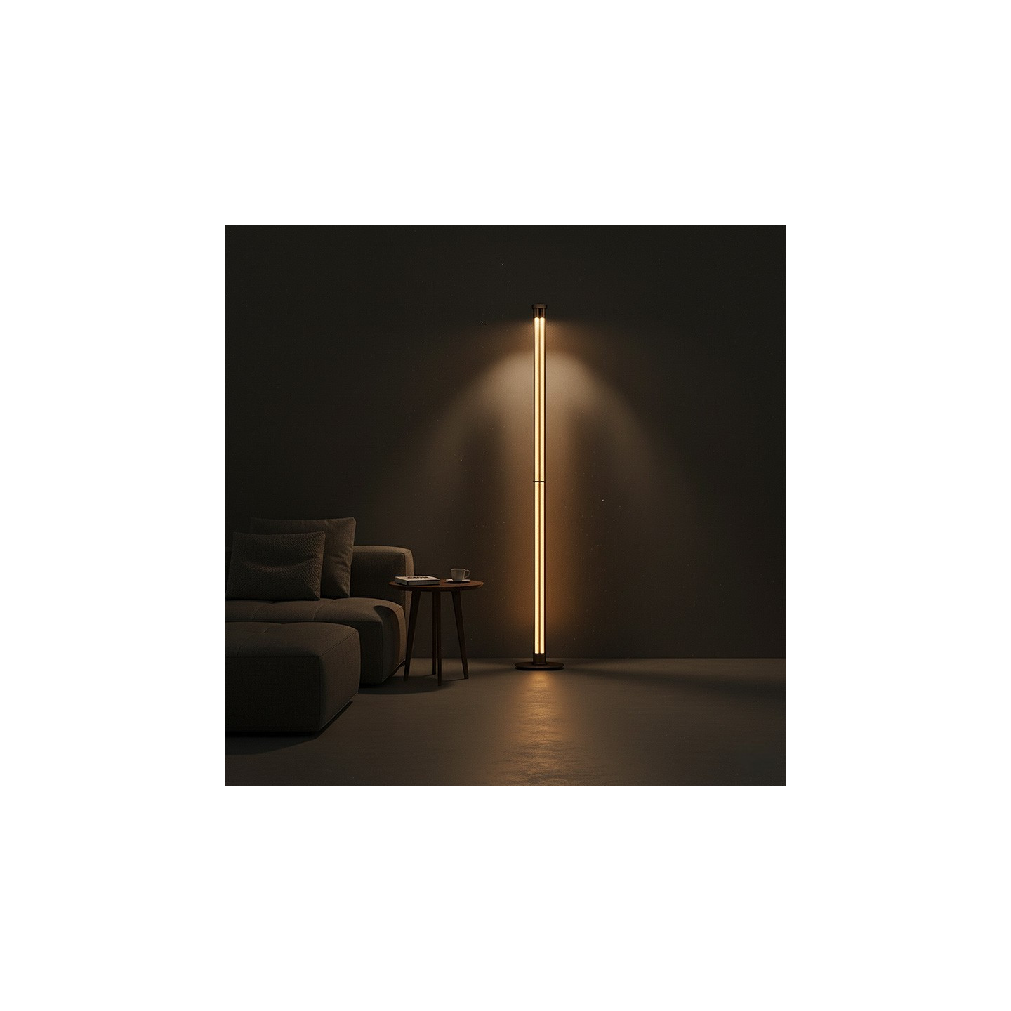 Lampadaire tube design JANDERIN